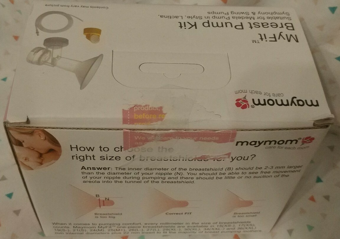 Maymom MyFit Breast Pump Replacement Kit for Medela Pumps *See