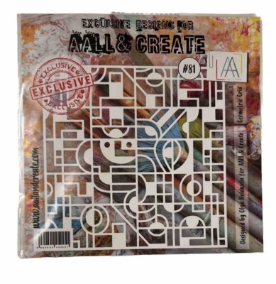 AALL & CREATE - Geometric Grid #81 Neu