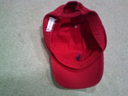 Polo Ralph Lauren Hat Cap Toddler Red - Picture 6 of 7
