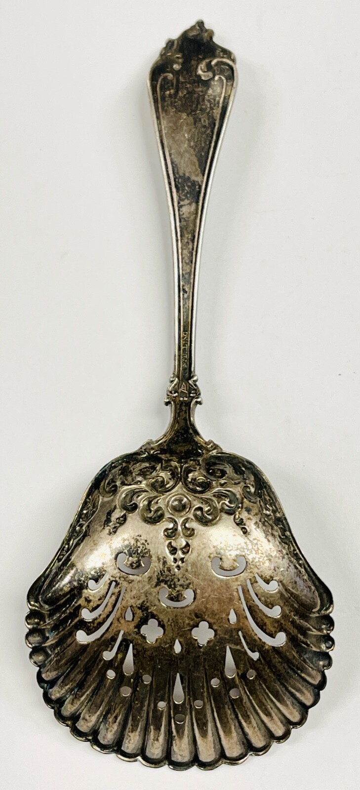 Rare Mechanics Co. Sterling Silver BonBon Spoon Angel Putti Tiffany Grade 925