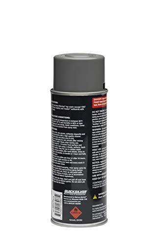 Quicksilver 802878A16 Mariner Gray Enamel Paint - 12 oz Spray Can