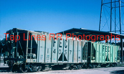 Florida East Coast FEC #14057 & 14065 Cover Hoppers Jacksonville  New 5x8 Photos