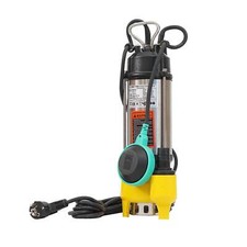 250W Fäkalienpumpe Schmutzwasserpumpe Tauchpumpe Abwasserpumpe freier Durchlauf