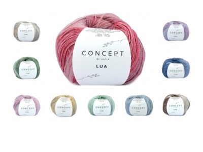 Katia - LUA- Garn - 50g - LL 160m - Frühjahr/Sommer - (13,00/100g)