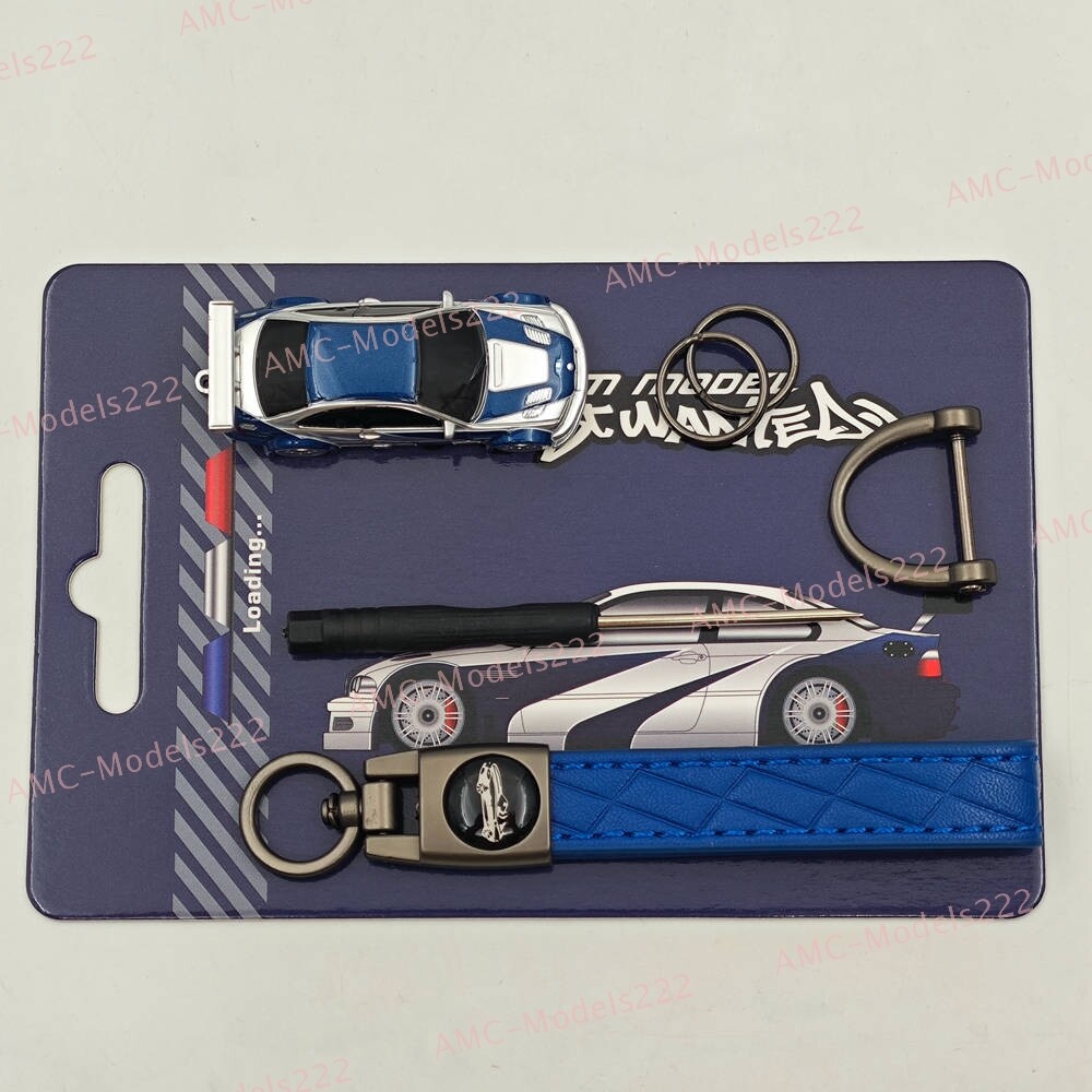 1:18 DCM BMW M3 GTR E46 2001 Need For Speed Metal w/1/87
