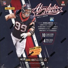 2016 PANINI ABSOLUTE FOOTBALL RETAIL PREMIUM 20 BOX CASE BLOWOUT CARDS