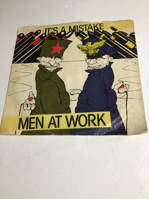 MK232 45RPM w/PS Men At Work It's A Mistake / Shintaro