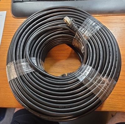 200FT 60M CAT7 Network  SSTP Shielded Ethernet Patch Cord 26AWG