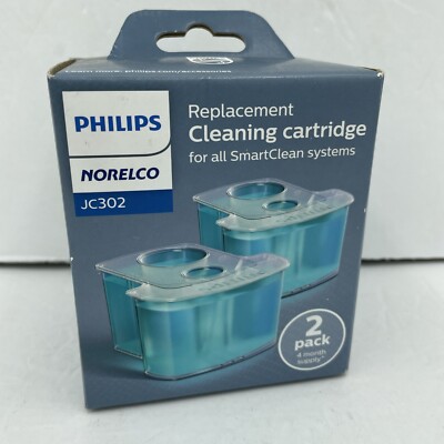 Philips Cleaning Cartridges for Smartclean System, 2 Count Guaranteed 2 Function
