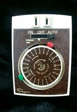 Vintage Ingraham Heavy Duty  24 Hour Timer Au...
