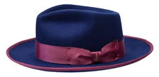 Bruno Capelo Night Hawk NI-694 Hat Navy/Maroon