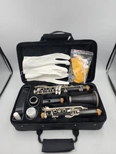 VANPHY Bb Clarinet for Student Beginner B Flat 17 Nickel-plated Keys Clarinet...