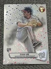 Evan Lee 2023 Topps Pristine Rookie #121 Washington Nationals  RC Refractor
