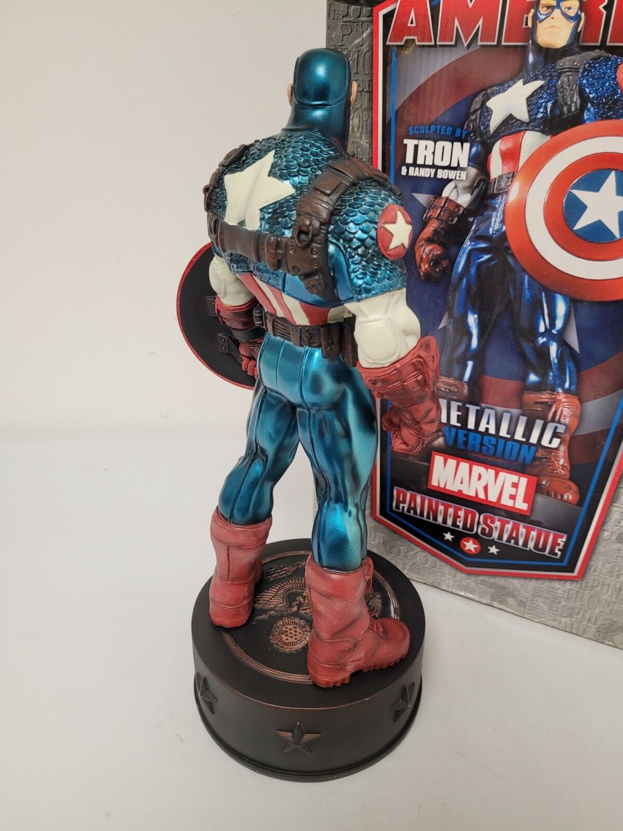 EXCLUSIVE: Marvel: Captain America Metallic (Bowen Designs) | Figurky a