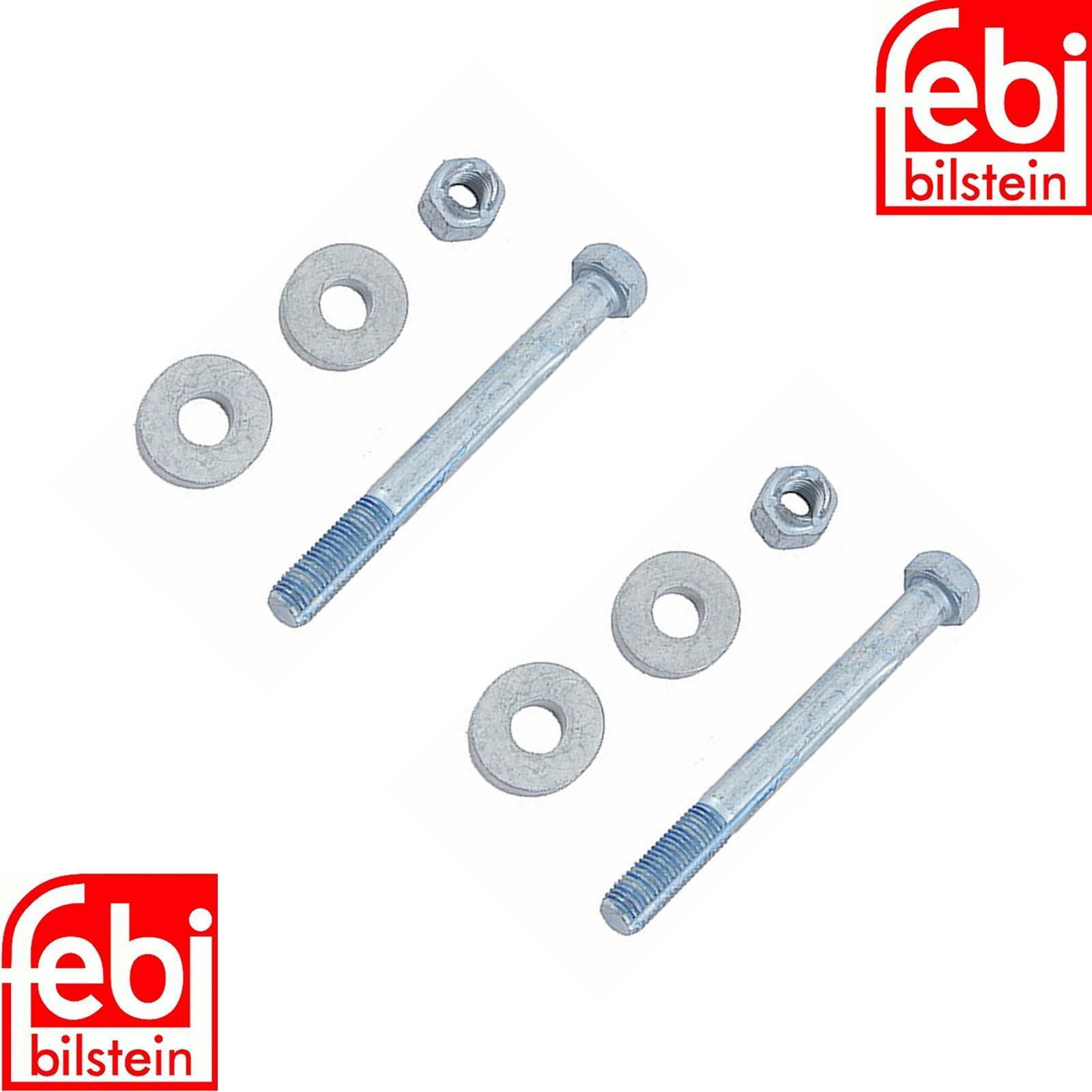 2 X German Febi Upper or Lower Control Arm Adjustment Bolt Kit 200020