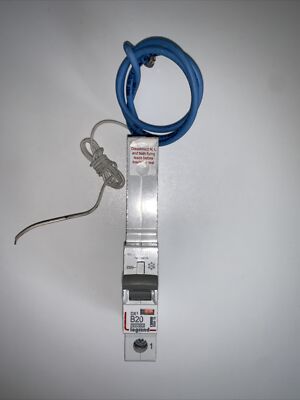 LEGRAND 20 AMP 20A B20 CURVE B 10kA 30mA RCBO TYP AC DX3 6064 19 MWST REG'D