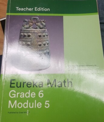 Eureka Math Grade 6 Module 5 Teacher Edition Paperback Glossy Textbooks