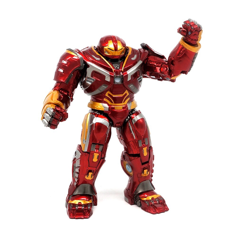 ZD Toys Red Hulkbuster MK49 Action Figure 8in Model Toy with LED