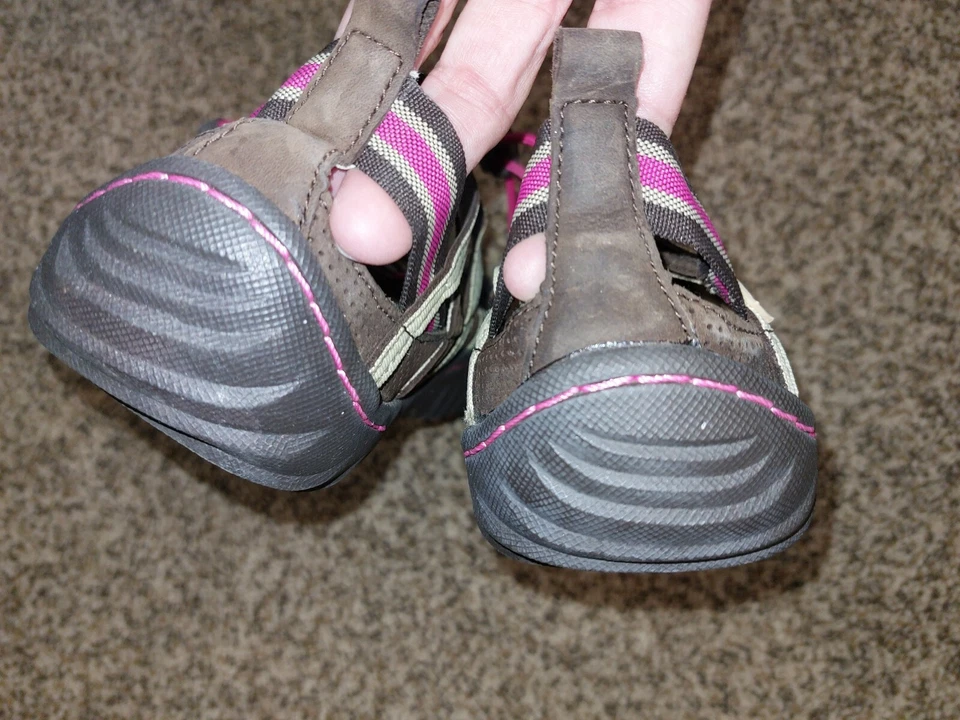 Sandálias Gladiadoras Marrons J-41 Adventure On para Mulheres Tamanho US 9 M Rosa e Marrom - Imagem 4 de 4