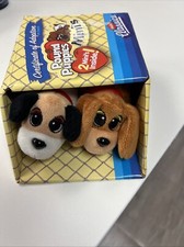 1985 Pound Puppies Mini Classics Set Of 2 Puppies NEW IN BOX