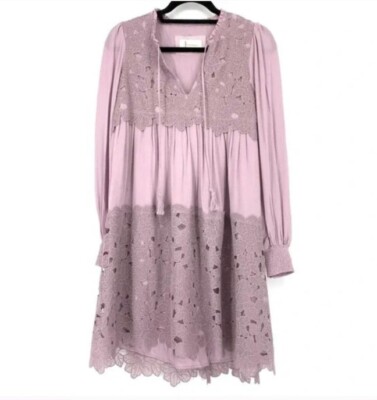 Anthropologie Lace Purple Oversized Tunic Dress S | eBay Anthropologie Lace Purple Oversized Tunic Dress S | eBay