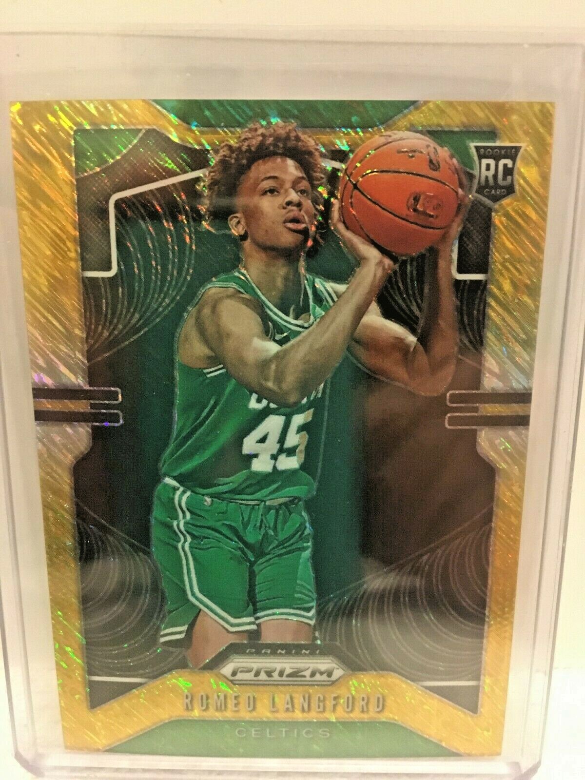 2019-20 Panini PRIZM Romeo Langford RC #260 GOLD Shimmer SSP ROOKIE 04/10 SSSP