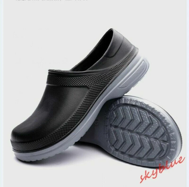 Non slip Chef shoes Mens Oxfords kitchen Safety Shoes Slip on