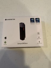 Sabinetek SmartMike Bluetooth Microphone for iOS/Android - Black S610 