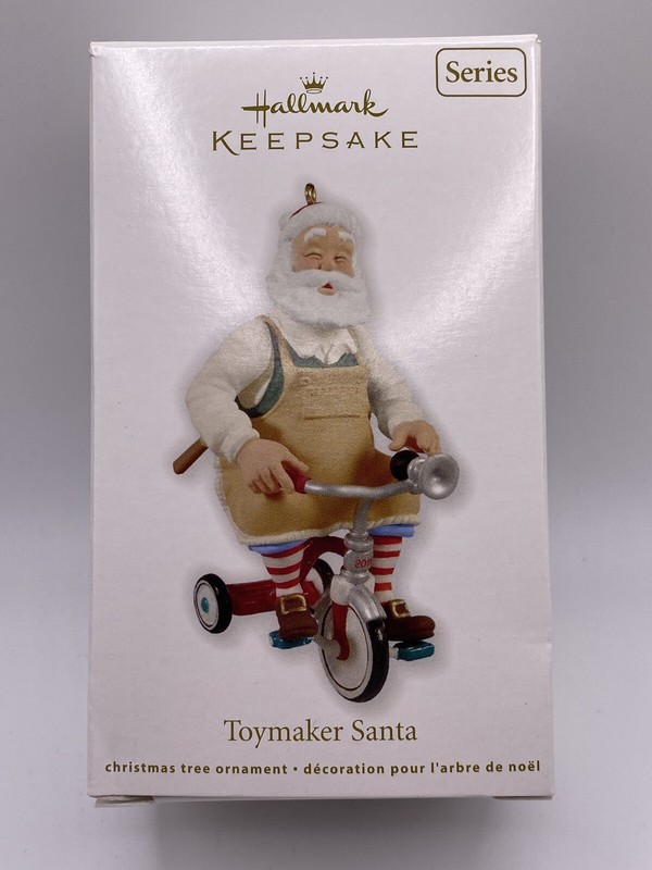 Hallmark Keepsake 2011 Toymaker Santa # 12 Series Ornament- NEW- READ