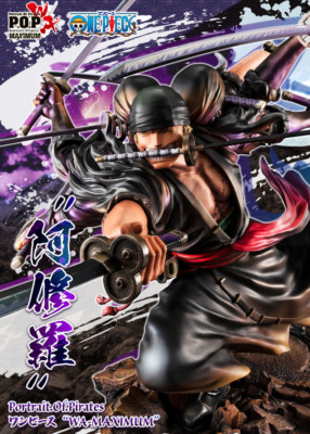 MegaHouse One Piece P.O.P Portrait Wa-Maximum Figure Roronoa