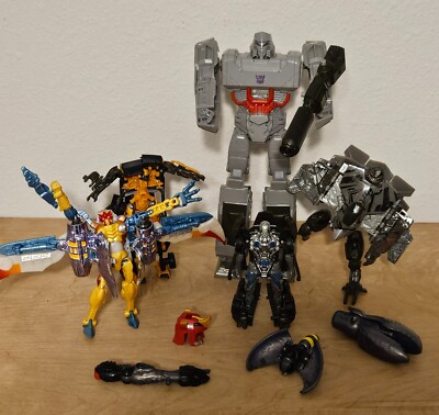 Vintage Transformers Lot Megatron Airazor Scorpnok Lockdown Starscream Bumblebee