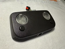 2010 Ford Mustang front mounted OEM interior dome light with mic, black