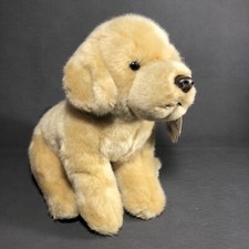 Animal Alley Toys R Us Yellow Lab Puppy Dog Realistic Plush 15" Head to Tail NWT