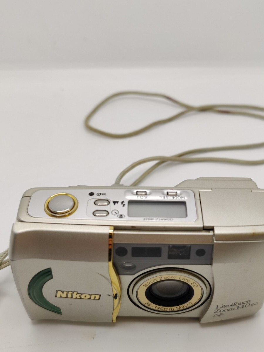 Nikon Lite Touch Zoom 140 ED AF 35mm Film Camera. UNTESTED | eBay