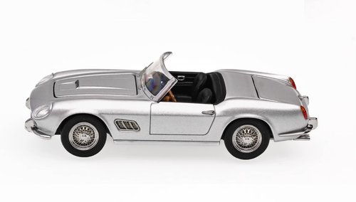 CR GFCC 1:64 Silver 1960 250GT California SWB Classic Model Diecast Metal Car - Picture 8 of 9