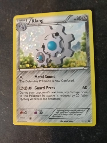 Pokémon TCG Klang Mcdonalds Promos 11/12 Holo Promo Promo