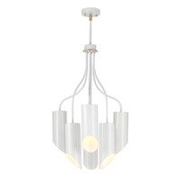 Kronleuchter HäNgelampe Deckenleuchte D 52 Cm 6 Flammig Esszimmerlampe Messing