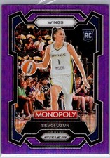 2024 PANINI GROUP PRIZM BASKETBALL #22 SEVGI UZUN PURPLE PRIZM