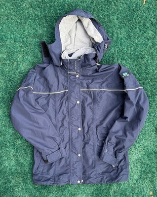 Navy Blue Waterproof Quechua Jacket   Great Condition