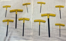 Bondhus T Handle Hex Wrench Set-standatd Inch Made In Usa Bondhus T Handle Hex Wrench Set-standatd Inch Made In Usa