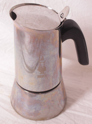Bialetti Stainless Steel Espresso Coffee Maker Moka Pot - great condition