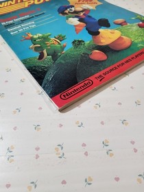 Nintendo Power Magazine #1 RARE 1988 First Issue NES Super Mario Bros 2 + Poster