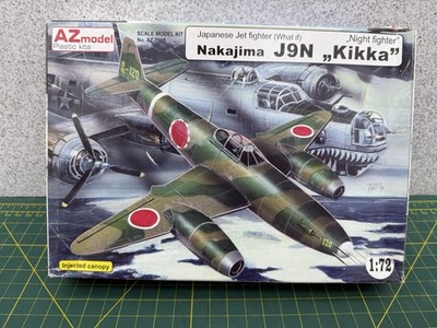 AZ Model 1/72 Nakajima J9N Tachibana Kikka Night Fighter Jet Model Kit AZ7388