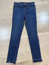Veronica Beard Jeans Women's Skinny Dark Wash Blue Denim Stretch 5-Pocket 28