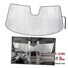 YelloPro Custom Fit Reflective Windshield Sunshade UV Front Windshield Sunshade