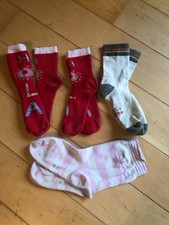 Mädchen Sockenpaket 4 Paar Gr. 35-38 u.a. TCM