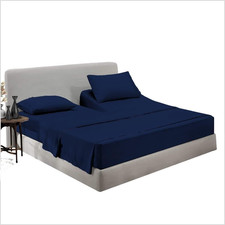 Top Split King Flex Head Sheet Set for Sleep Number Mattress Fits Deep Pocket Be