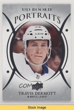 2018-19 Upper Deck UD Portraits Rookies Travis Dermott #P-75 READ vm9