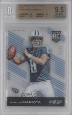 2015 Panini Clear Vision Rookie Blue 92/99 Marcus Mariota BGS 9.5 GEM MINT j9f