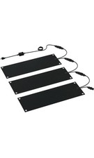 Heated Snow Melting Mats Outdoor 4 Piece Set - Each Mat Is 10"x30"